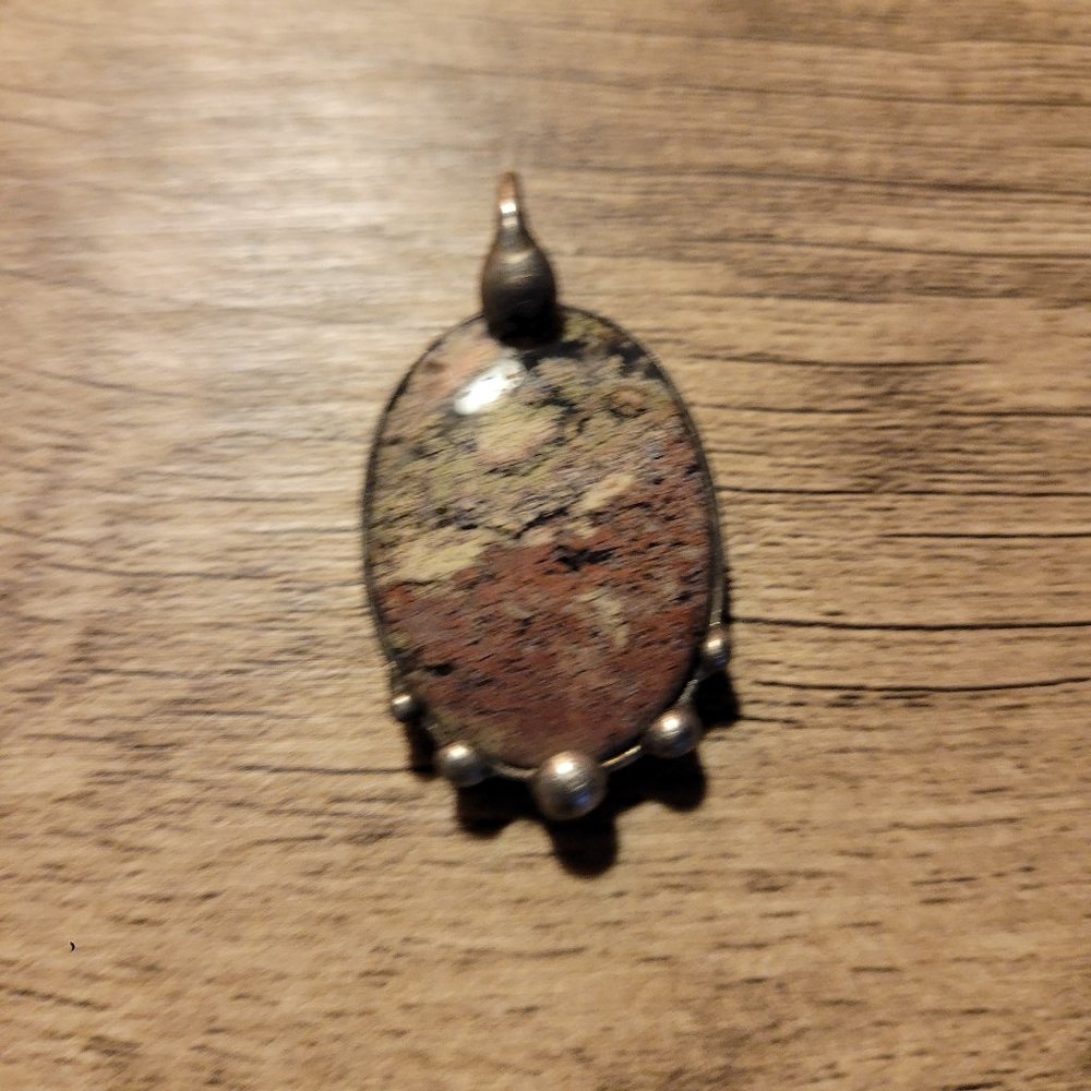 Moss Agate Pendant